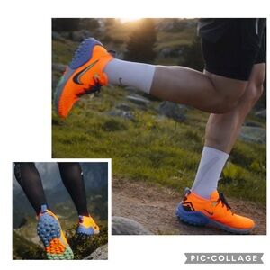 Nike Running Wildhorse 7 Trail Running Shoes Sneakers - Orange men’s size 12